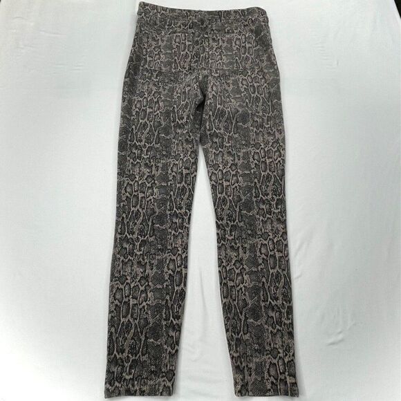 Spanx Jean-ish Ankle Legging Taupe Snakeskin - Picture 3 of 13